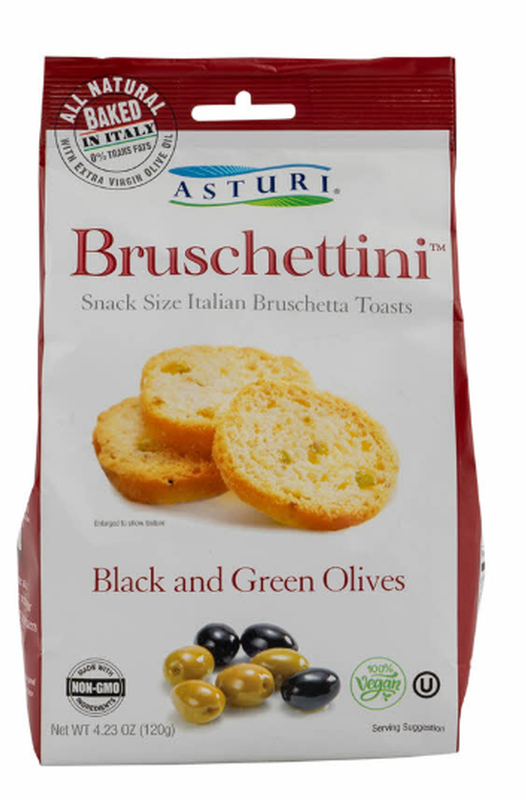 Asturi Black & Green Olive Bruschettini