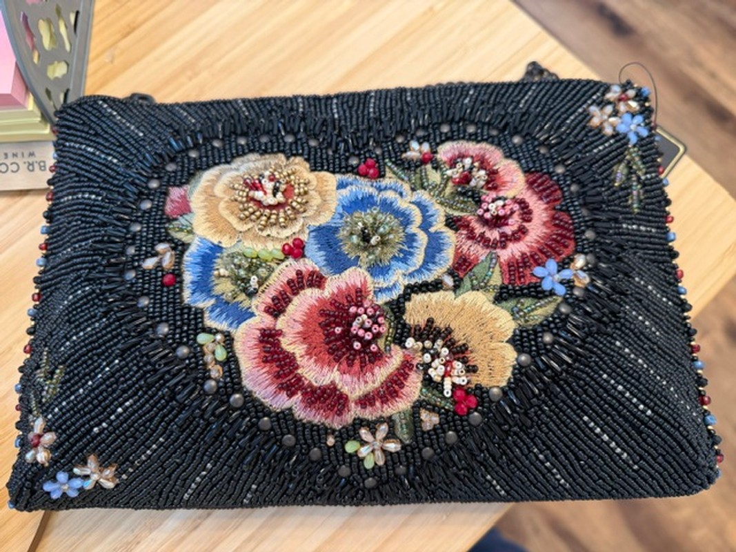 Heart Beaded Bag