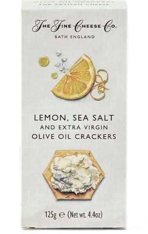 Fine Cheese Lemon Sea Salt & Evoo Crackers