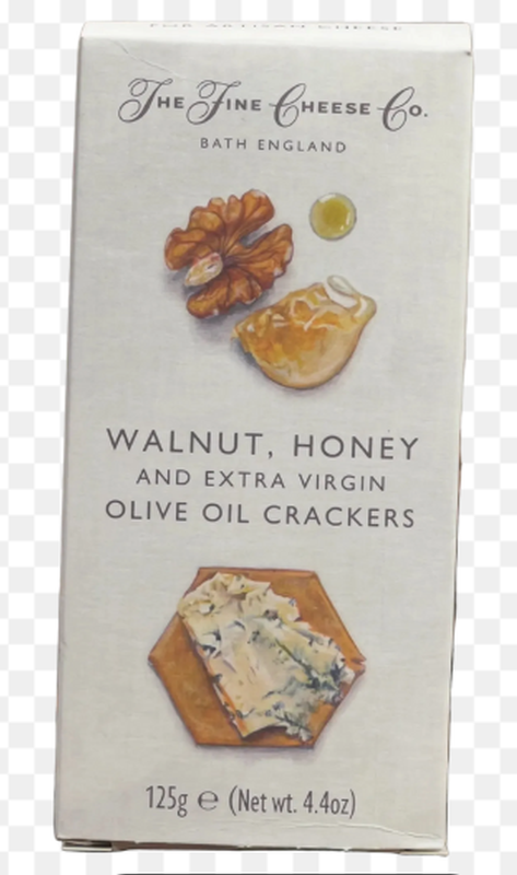 Fine Cheese Walnut Honey & Evoo Crackers