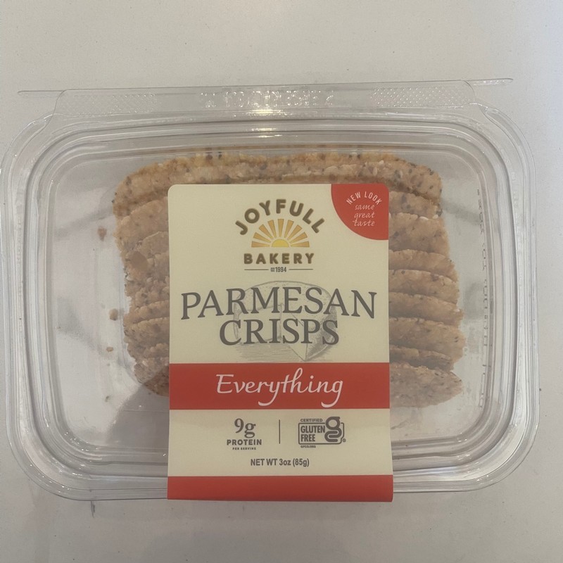 Joyfull Bakery Parmesan Crisps