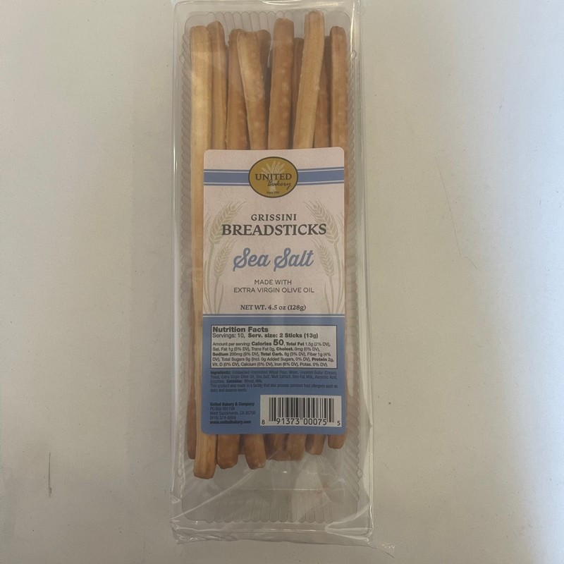 Grissini Breadsticks Sea Salt