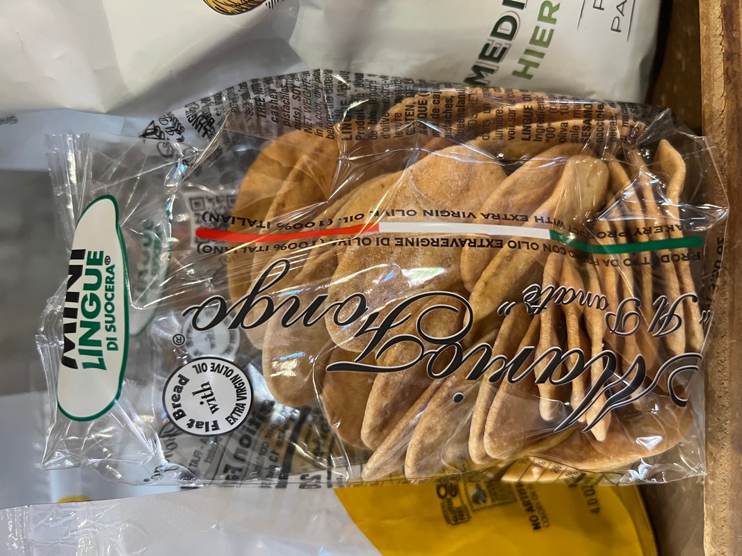 MINI LINGUE DI SUOCERA (MINI FLATBREAD)