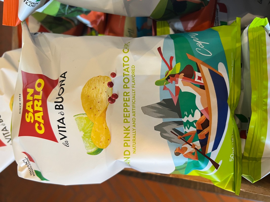 LIME & PINK PEPPER POTATO CHIPS
