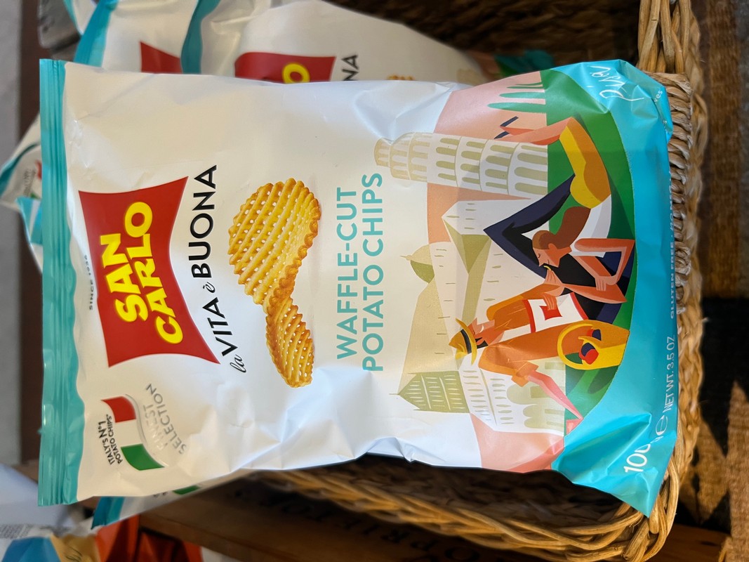 WAFFLE CUT POTATO CHIPS