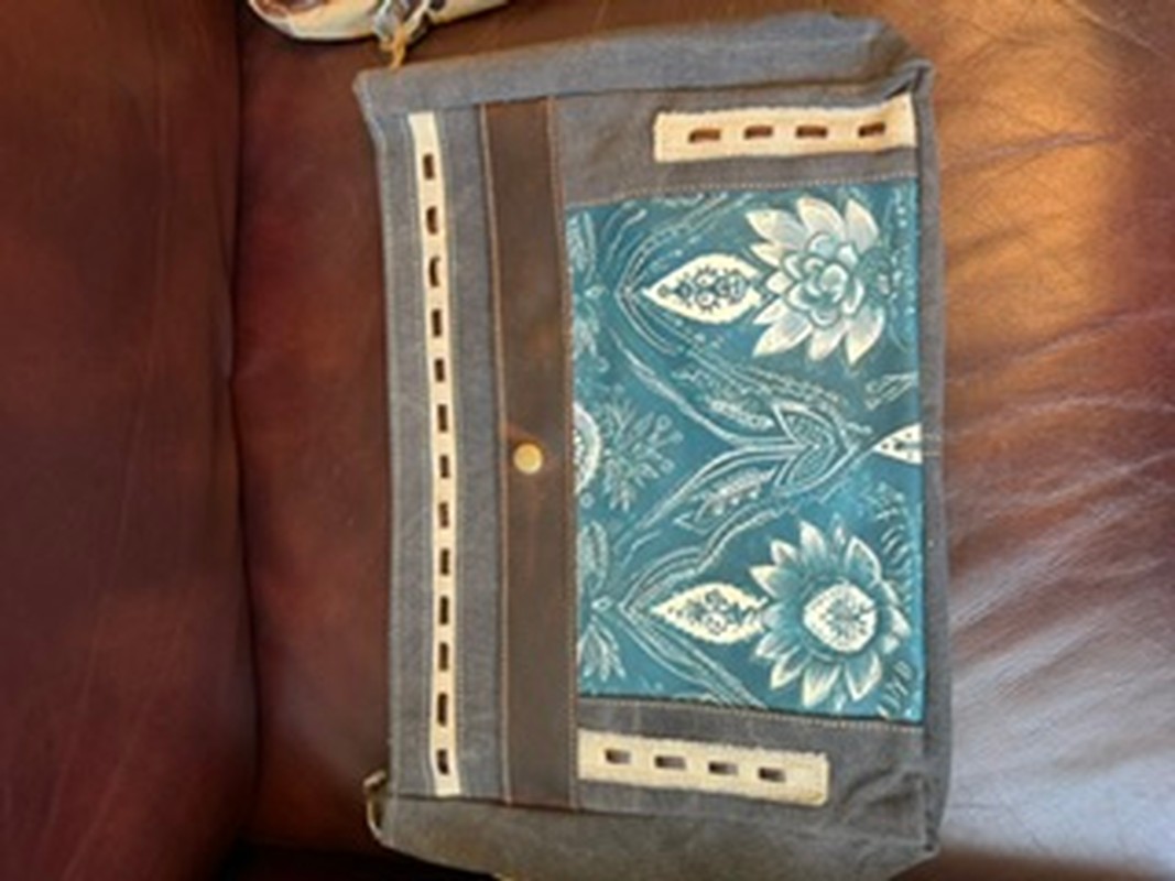 Indigo Print Bag