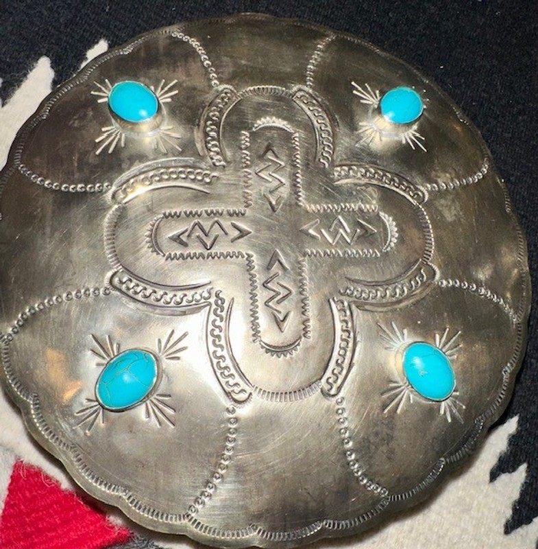 Stamped Round Box