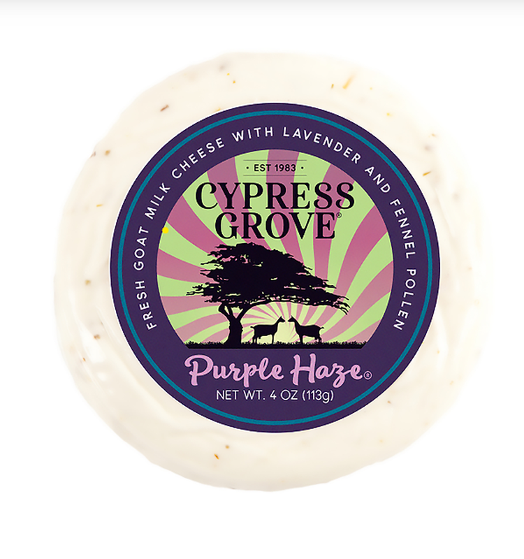 Purple Haze Goat Cheese Disks 4oz